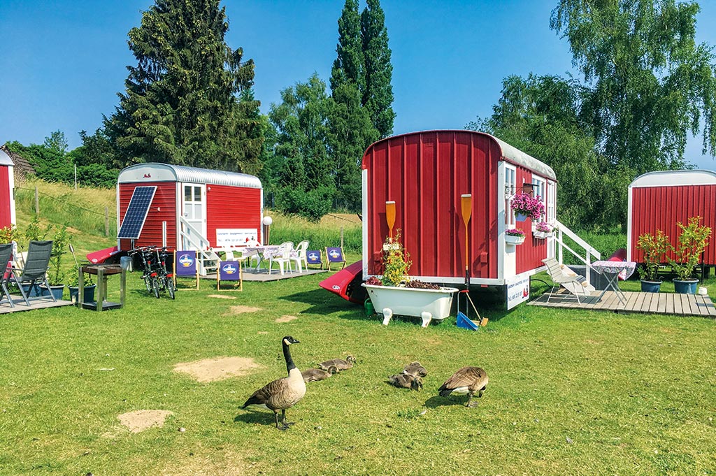 Bauwagenhotel an der Ruhr n Mülheim