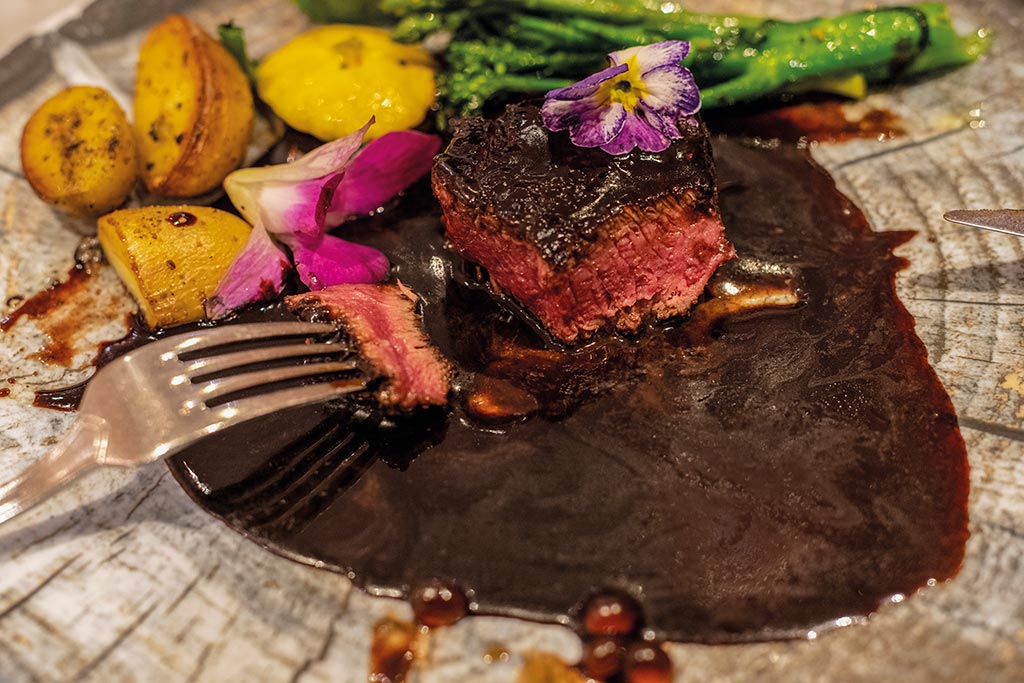 Rinderfilet mit Barolo Rotweinsauce