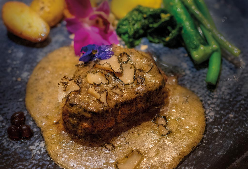 Rinderfilet mit frischen Alba Trüffeln