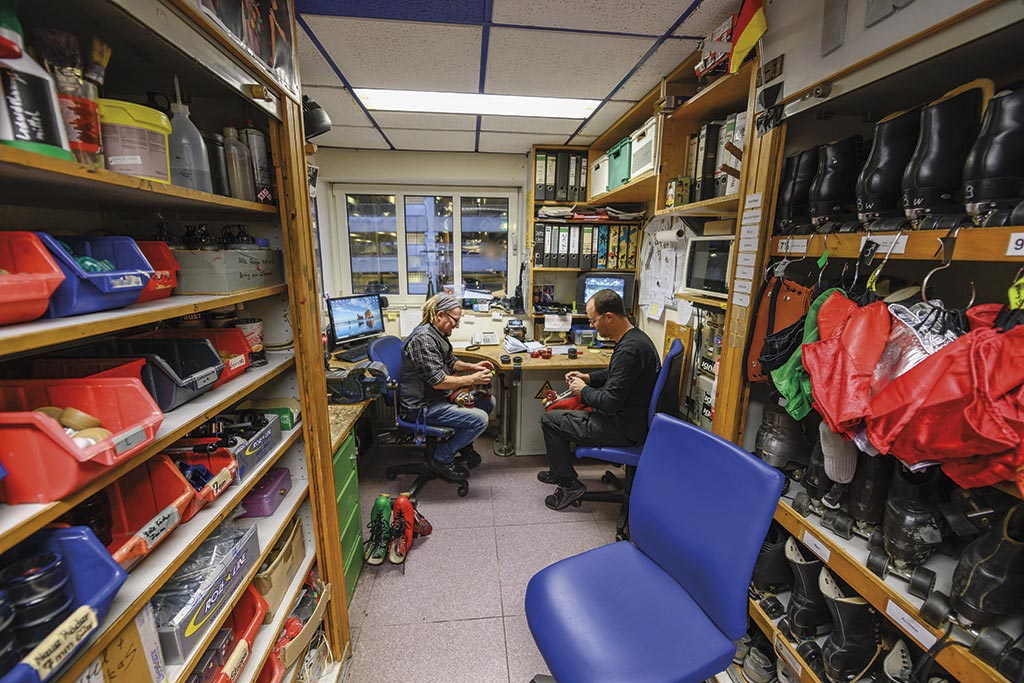 STARLIGHT EXPRESS hat als einziges Theater weltweit eine eigene Rollschuh-Abteilung