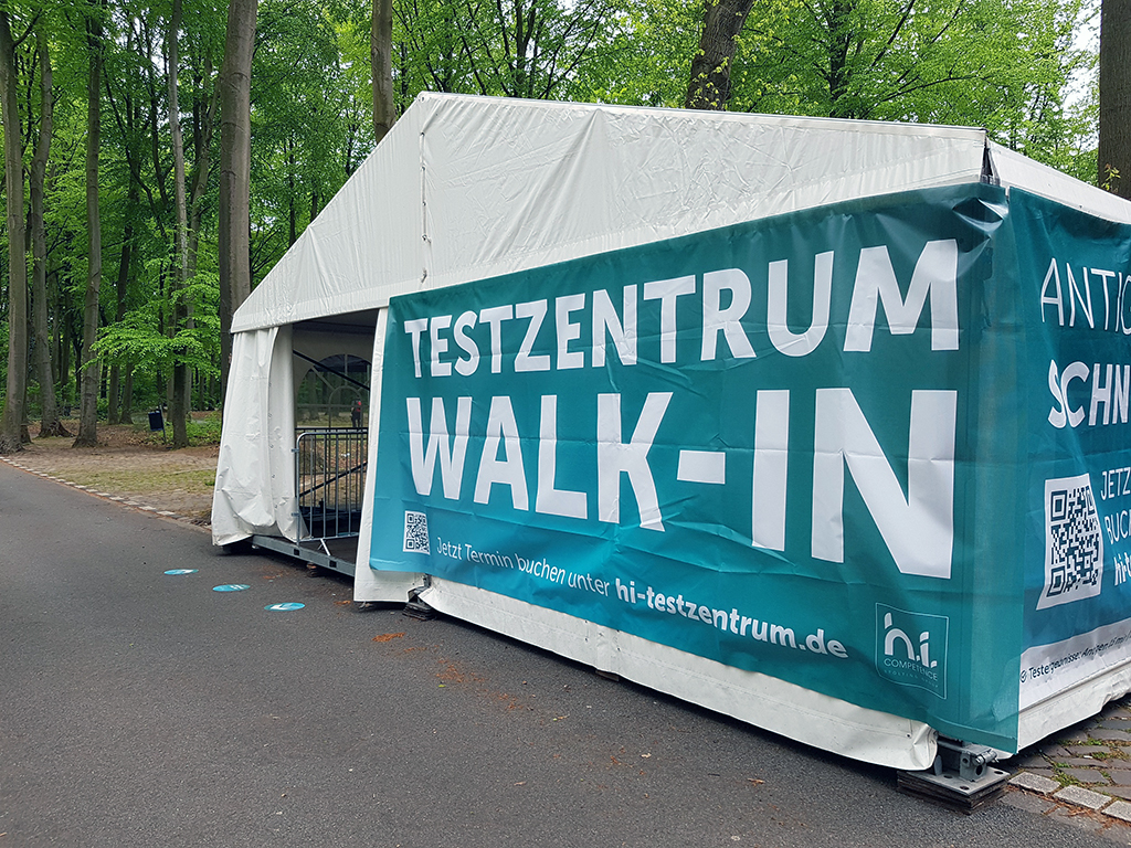 Testzentrum am Zoo