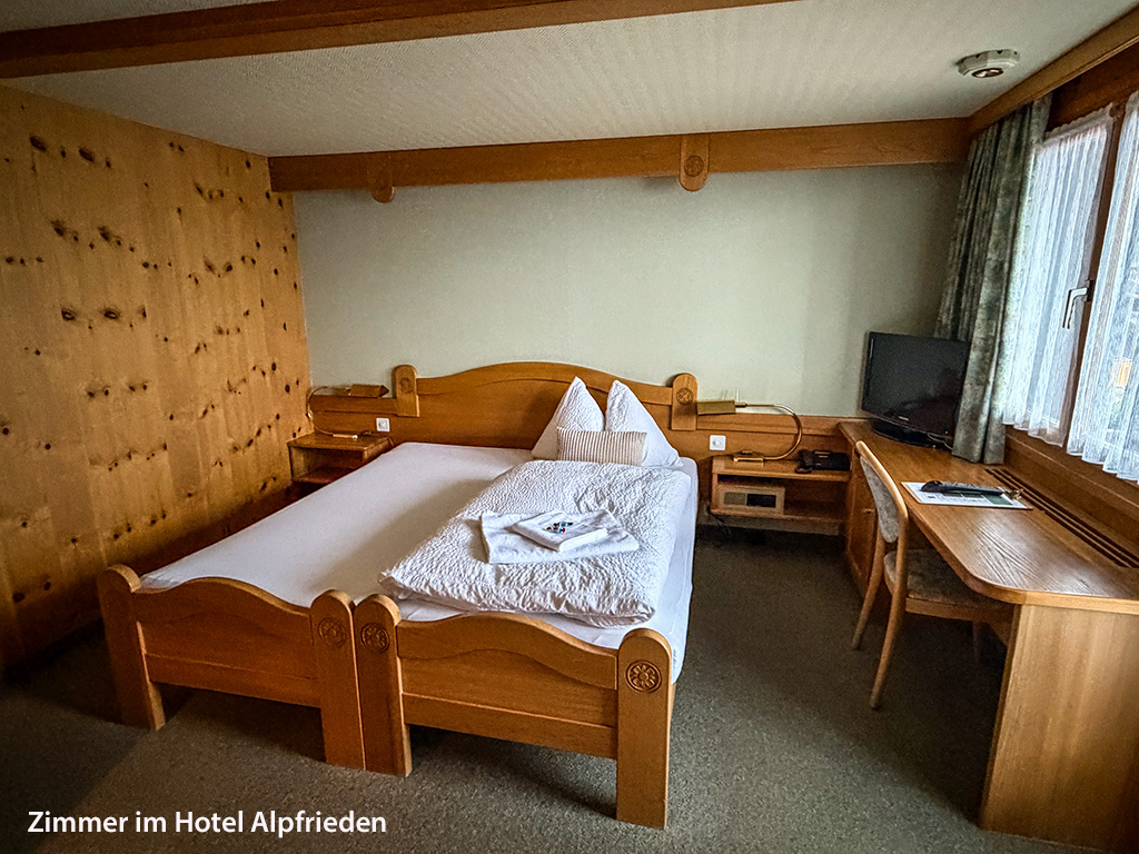 Zimmer im Hotel Alpfrieden